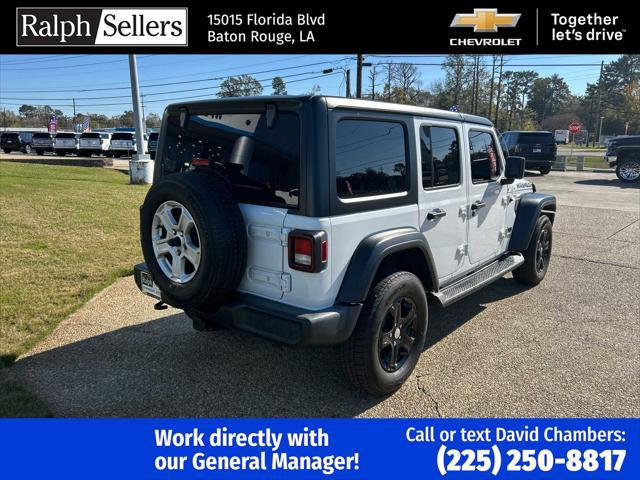 used 2021 Jeep Wrangler Unlimited car, priced at $28,500
