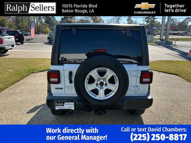 used 2021 Jeep Wrangler Unlimited car, priced at $28,500