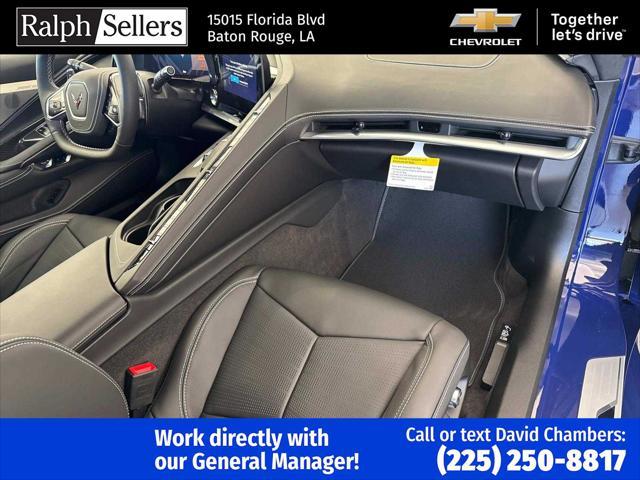 new 2025 Chevrolet Corvette car, priced at $100,175