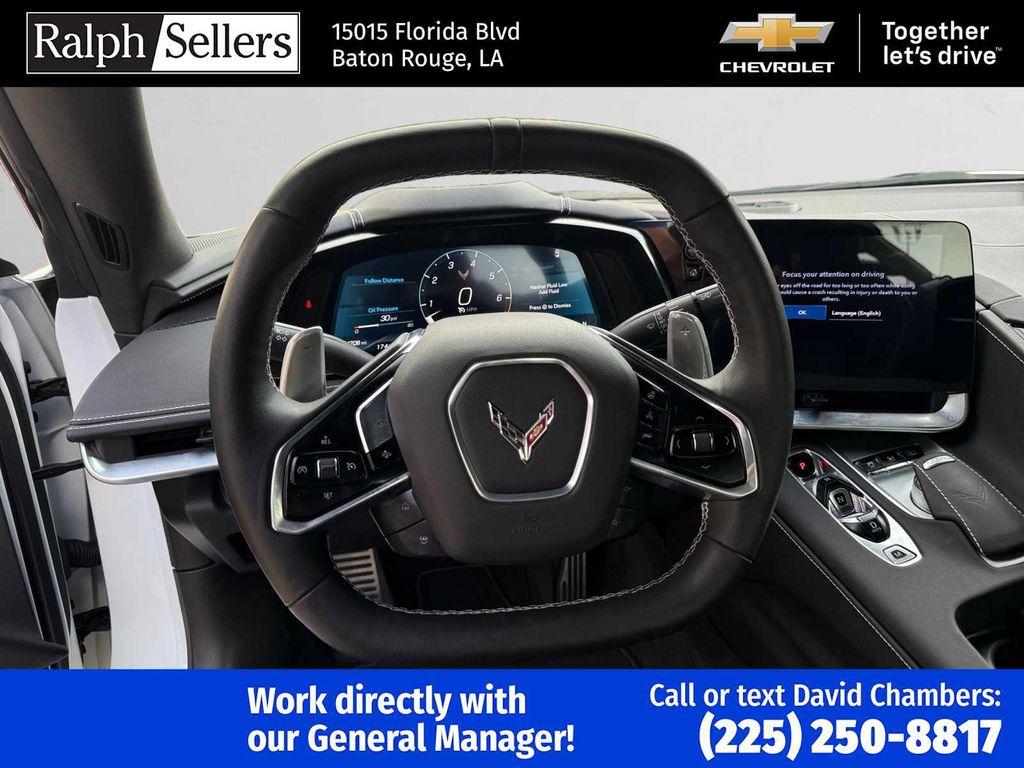 used 2024 Chevrolet Corvette car, priced at $75,500