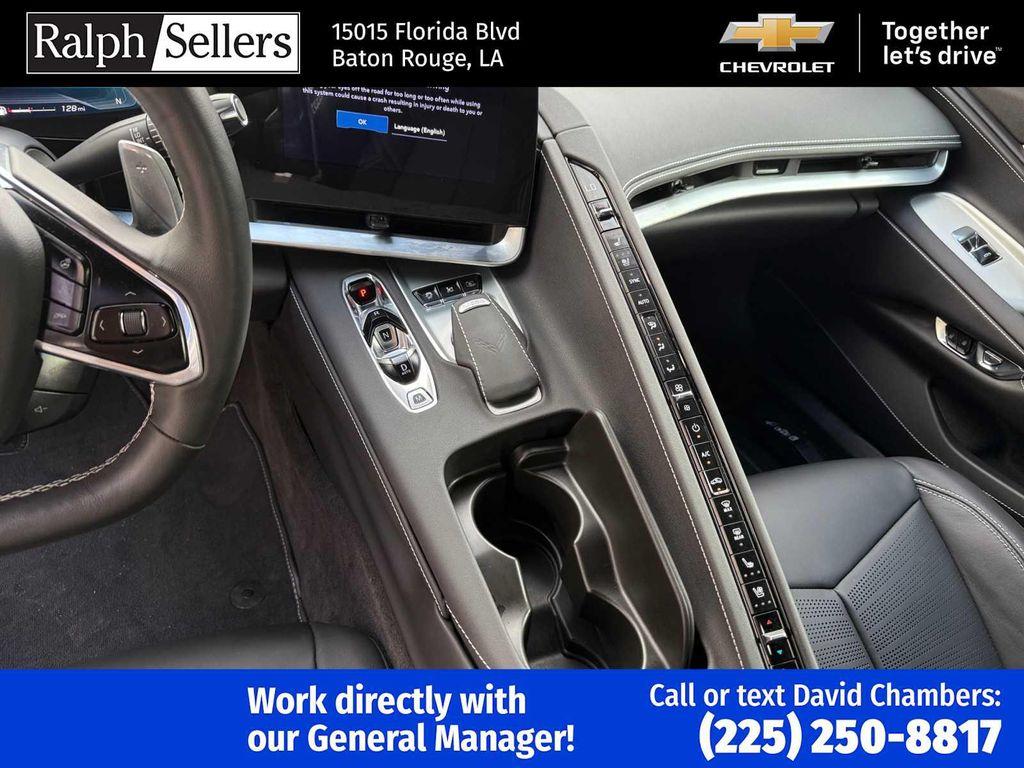 used 2024 Chevrolet Corvette car, priced at $75,500