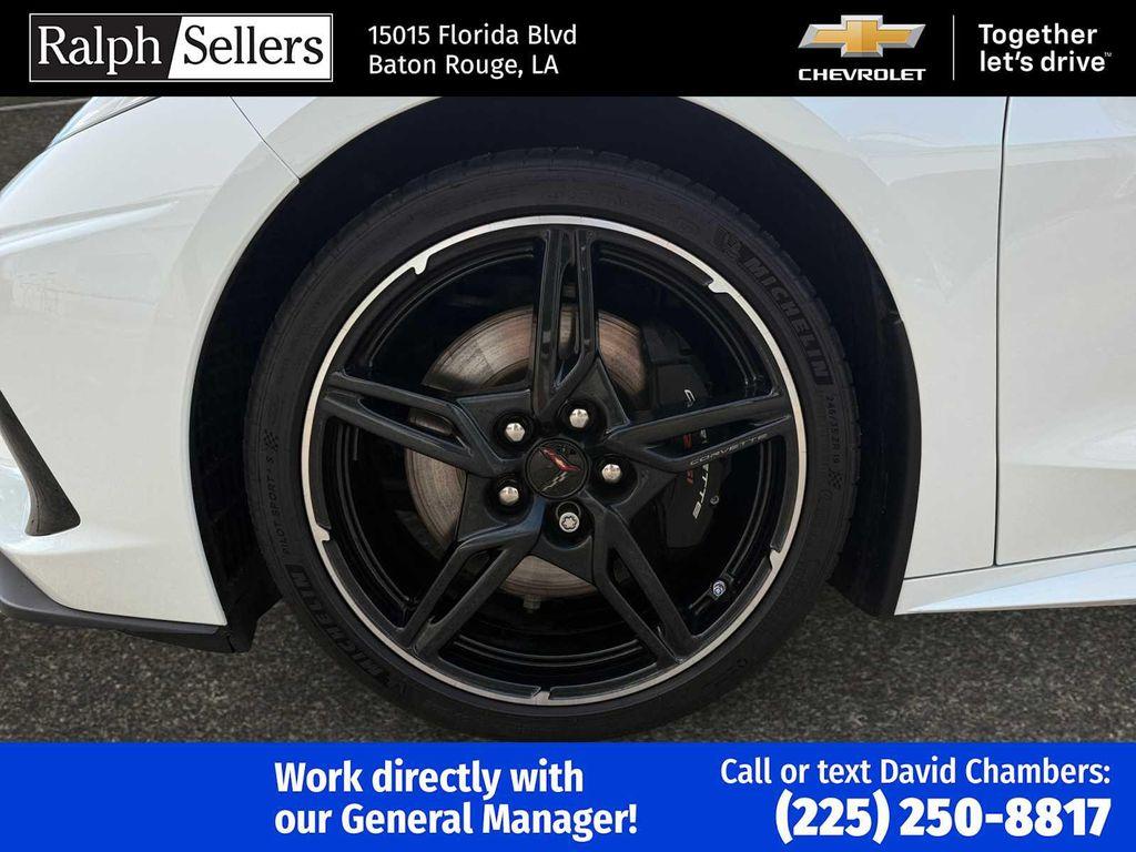 used 2024 Chevrolet Corvette car, priced at $75,500
