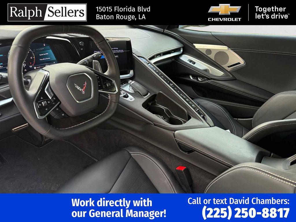 used 2024 Chevrolet Corvette car, priced at $75,500