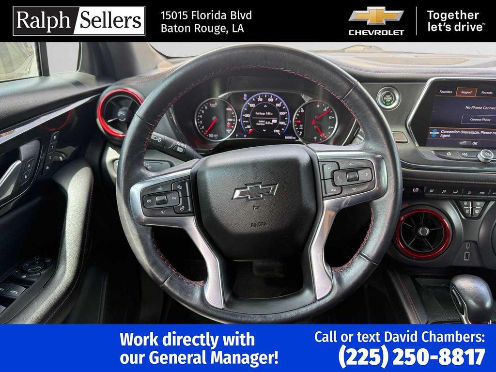 used 2021 Chevrolet Blazer car, priced at $28,000