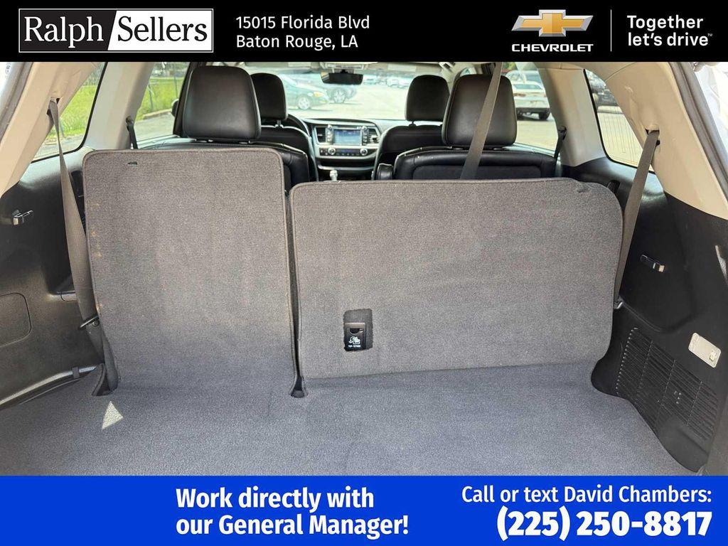 used 2017 Toyota Highlander car, priced at $17,500