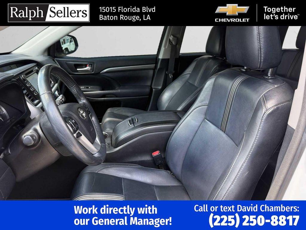 used 2017 Toyota Highlander car, priced at $17,500