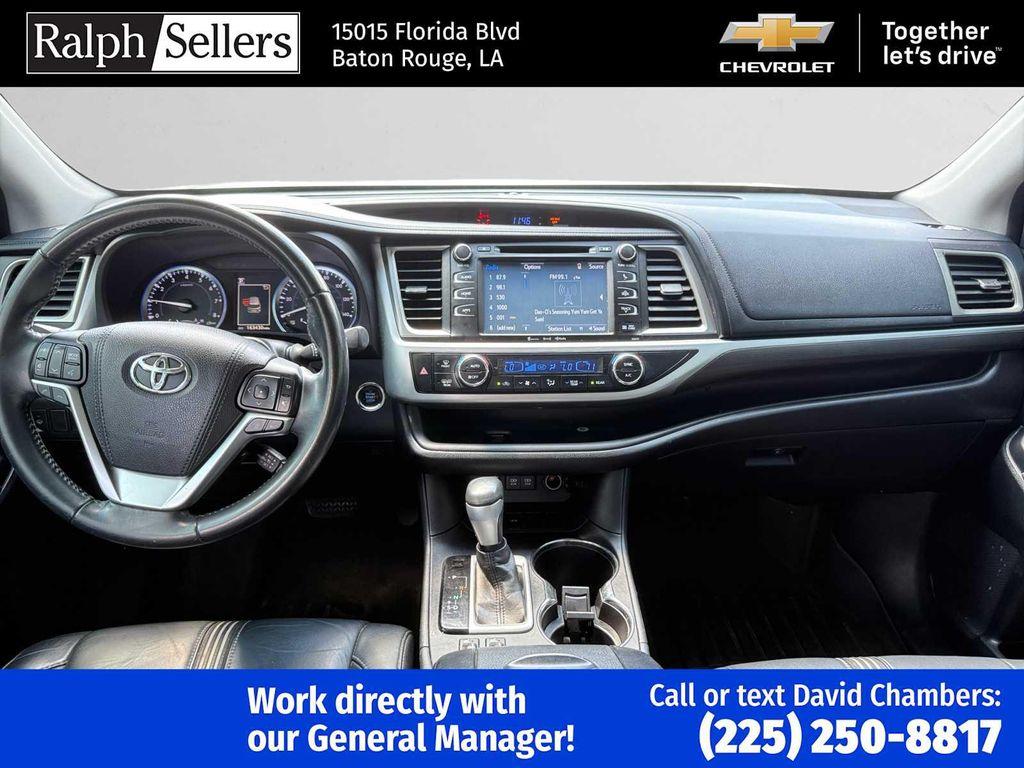 used 2017 Toyota Highlander car, priced at $17,500