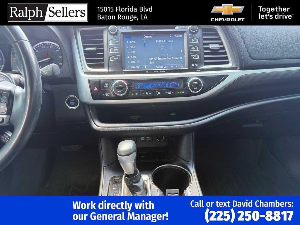used 2017 Toyota Highlander car, priced at $17,500
