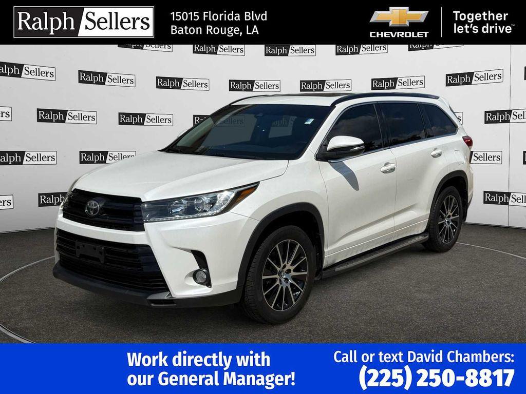 used 2017 Toyota Highlander car, priced at $17,500