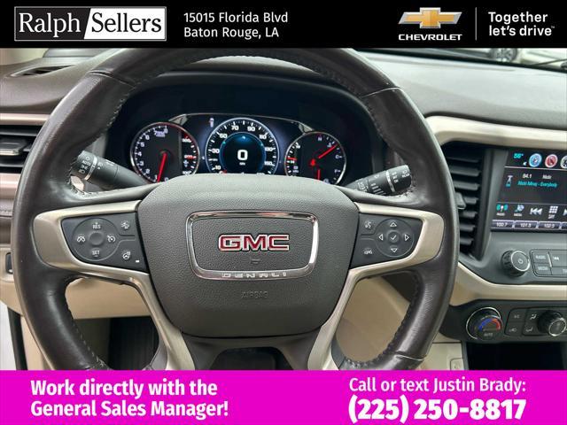 used 2019 GMC Acadia car, priced at $23,800