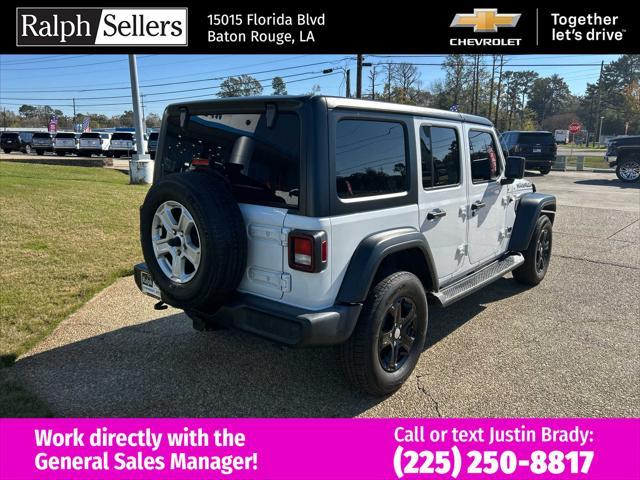 used 2021 Jeep Wrangler Unlimited car, priced at $31,500