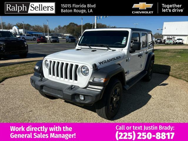 used 2021 Jeep Wrangler Unlimited car, priced at $31,500