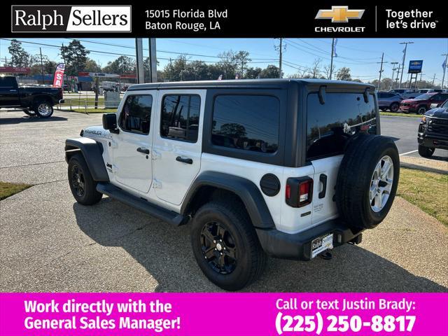 used 2021 Jeep Wrangler Unlimited car, priced at $31,500