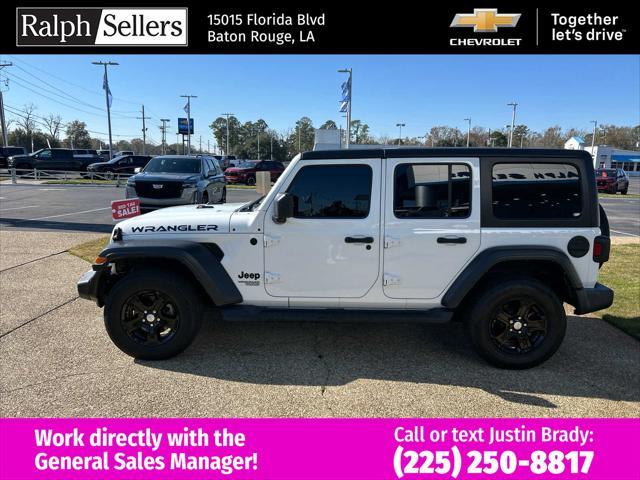 used 2021 Jeep Wrangler Unlimited car, priced at $31,500