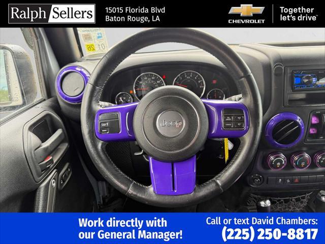 used 2015 Jeep Wrangler Unlimited car, priced at $18,000
