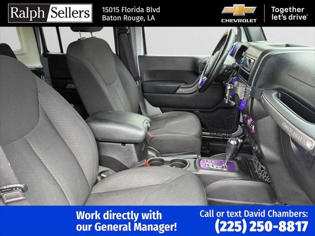 used 2015 Jeep Wrangler Unlimited car, priced at $18,000