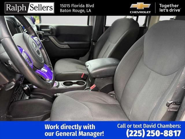 used 2015 Jeep Wrangler Unlimited car, priced at $18,000