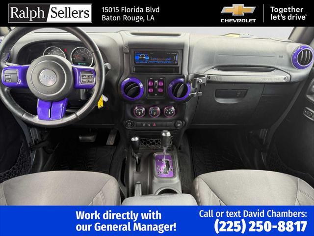 used 2015 Jeep Wrangler Unlimited car, priced at $18,000