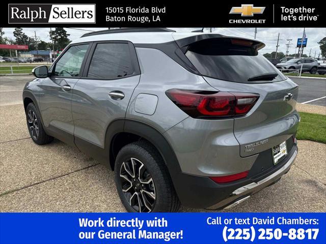 new 2025 Chevrolet TrailBlazer car, priced at $33,780