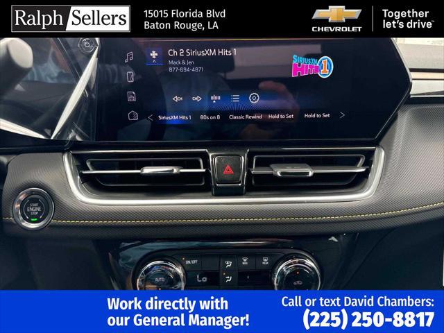 new 2025 Chevrolet TrailBlazer car, priced at $33,780