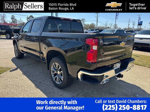 new 2025 Chevrolet Silverado 1500 car, priced at $62,154