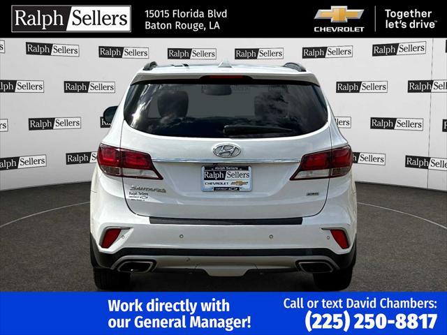 used 2017 Hyundai Santa Fe car, priced at $19,500
