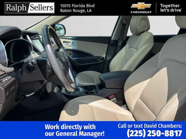 used 2017 Hyundai Santa Fe car, priced at $19,500