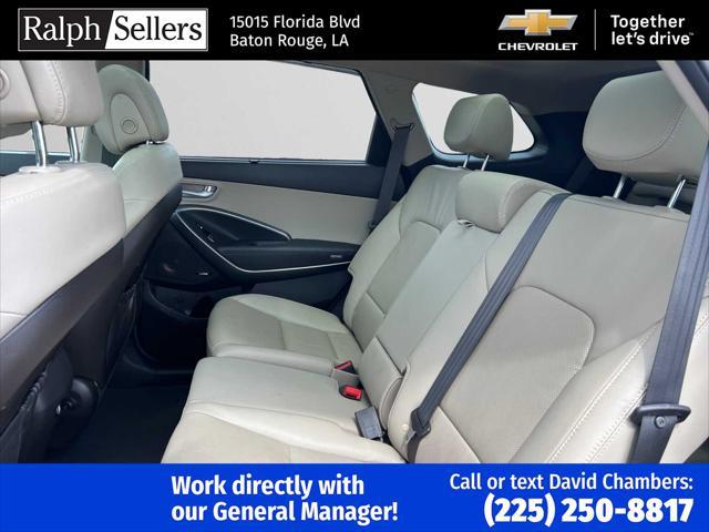 used 2017 Hyundai Santa Fe car, priced at $19,500
