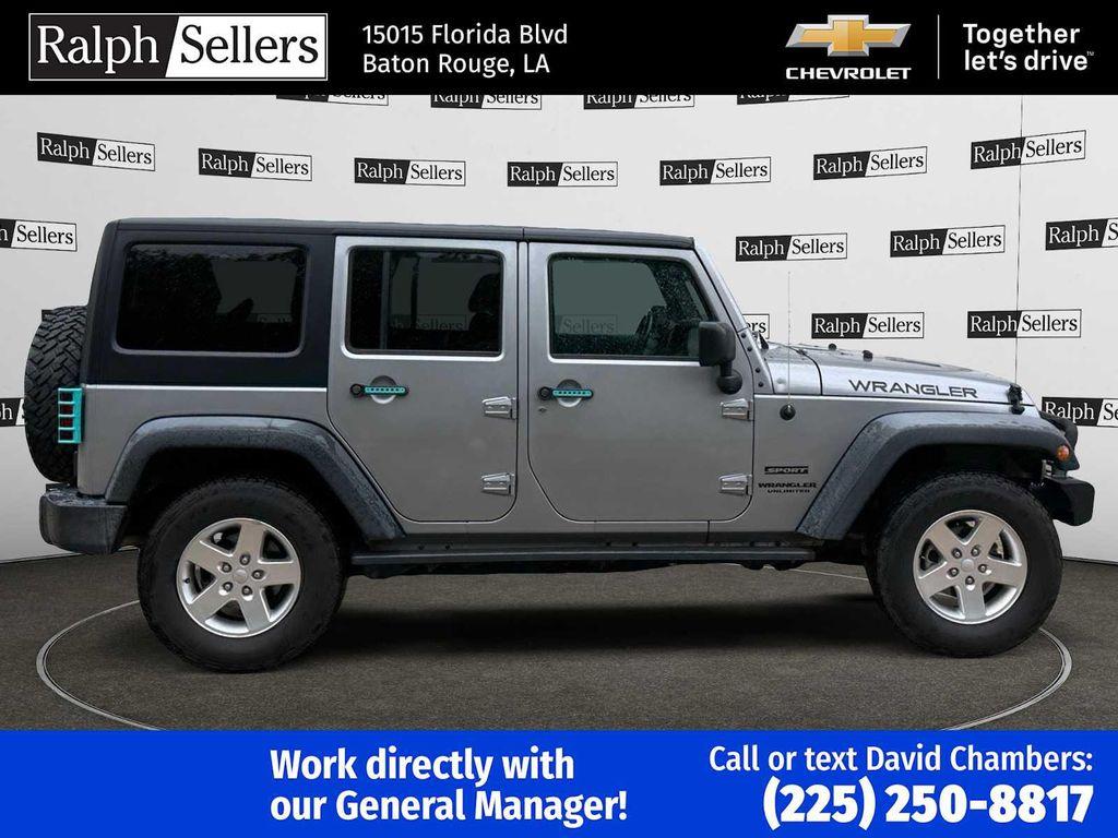 used 2016 Jeep Wrangler Unlimited car, priced at $19,995