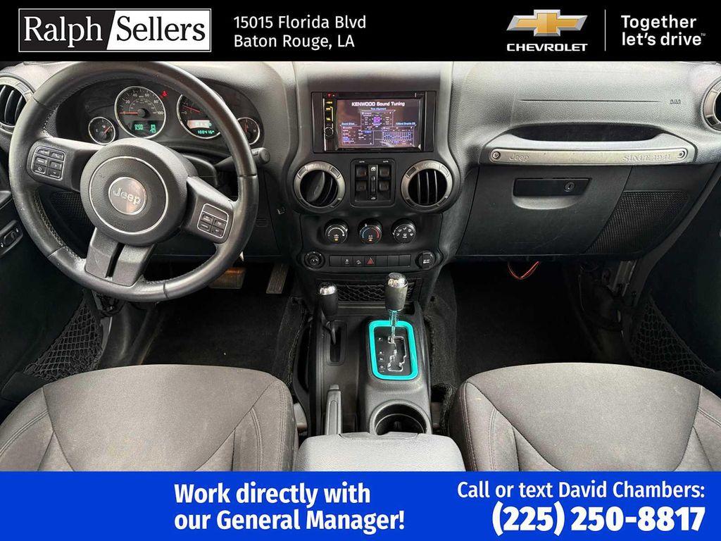 used 2016 Jeep Wrangler Unlimited car, priced at $19,995