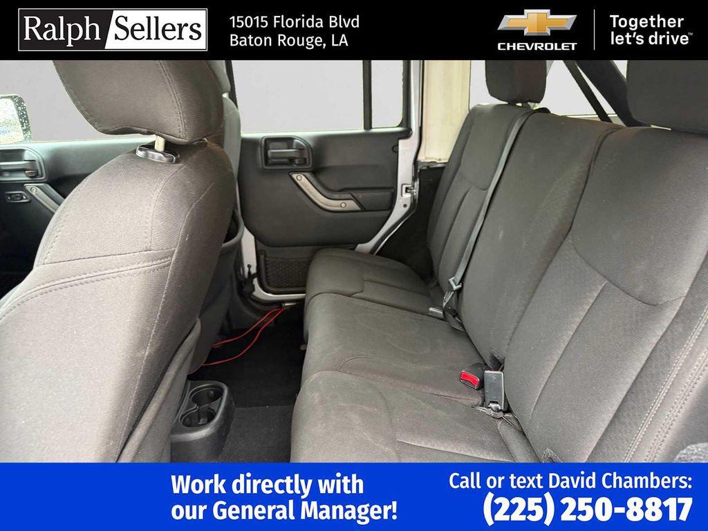 used 2016 Jeep Wrangler Unlimited car, priced at $19,995