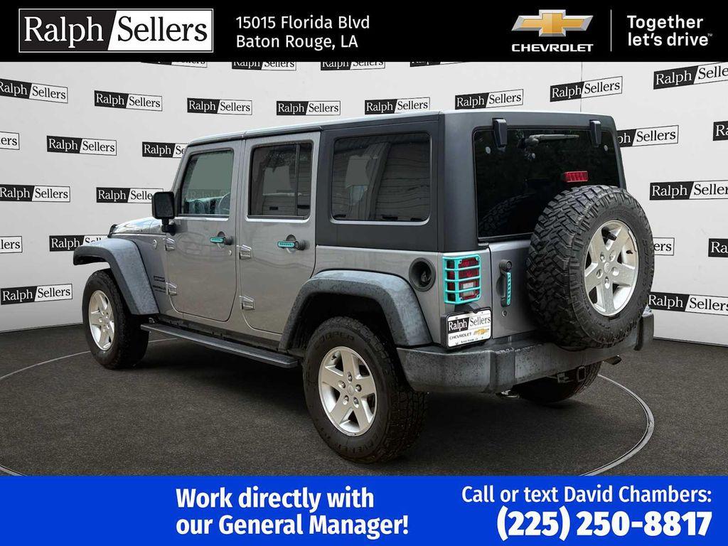 used 2016 Jeep Wrangler Unlimited car, priced at $19,995