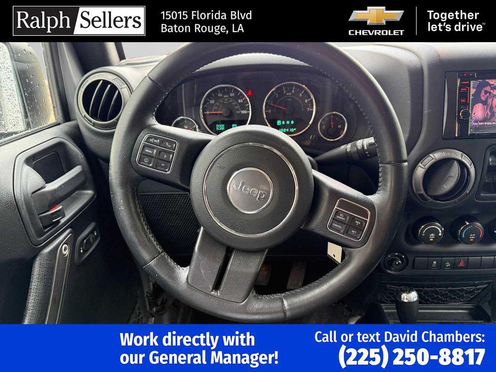 used 2016 Jeep Wrangler Unlimited car, priced at $19,995