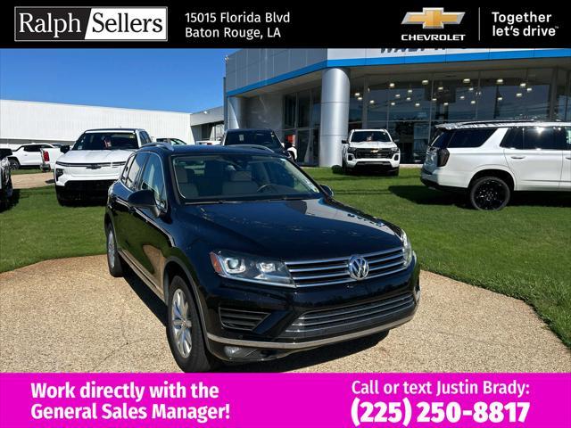 used 2016 Volkswagen Touareg car, priced at $12,900