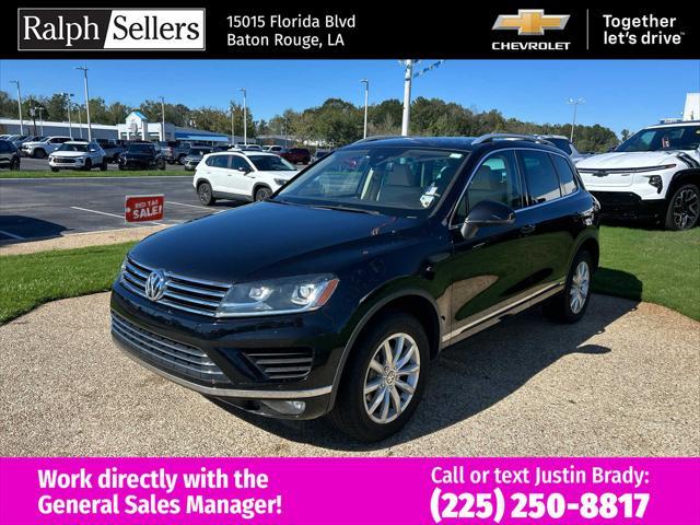 used 2016 Volkswagen Touareg car, priced at $12,900