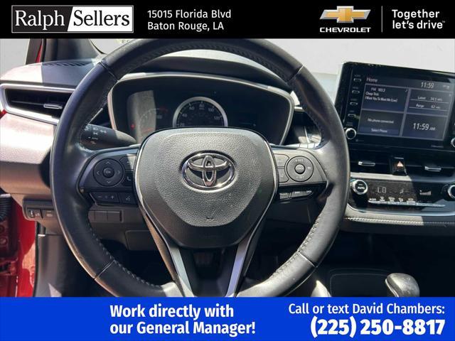 used 2020 Toyota Corolla Hatchback car, priced at $18,000