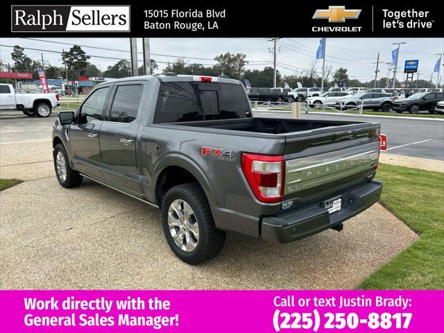 used 2021 Ford F-150 car, priced at $44,800