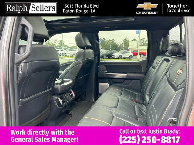 used 2021 Ford F-150 car, priced at $44,800