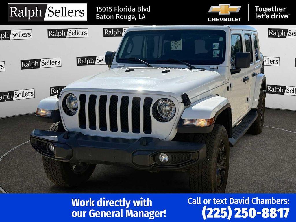 used 2021 Jeep Wrangler Unlimited car, priced at $41,000