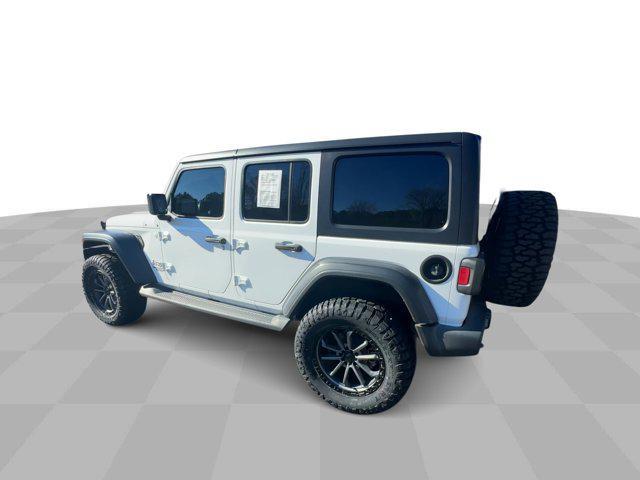 used 2020 Jeep Wrangler Unlimited car, priced at $22,588