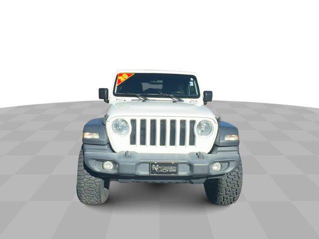 used 2020 Jeep Wrangler Unlimited car, priced at $22,588