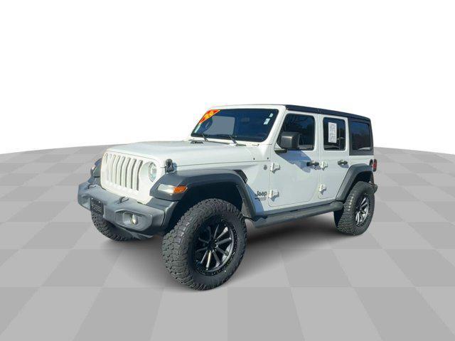 used 2020 Jeep Wrangler Unlimited car, priced at $22,588