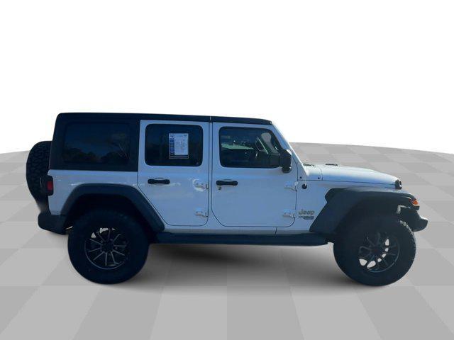 used 2020 Jeep Wrangler Unlimited car, priced at $22,588