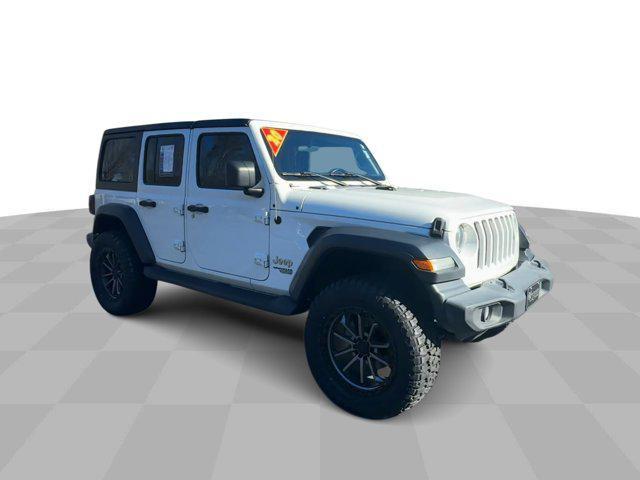 used 2020 Jeep Wrangler Unlimited car, priced at $22,588