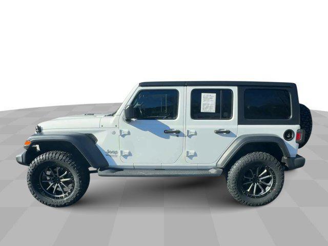 used 2020 Jeep Wrangler Unlimited car, priced at $22,588