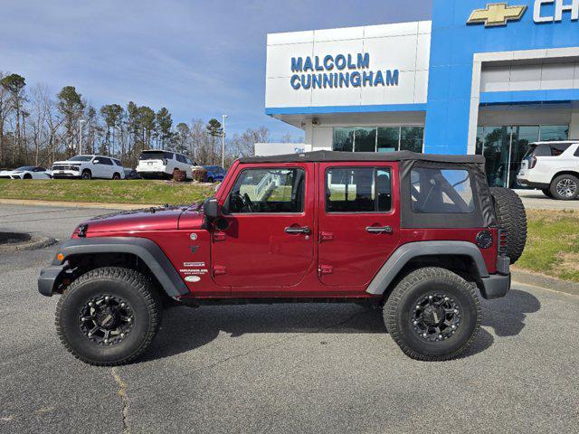 used 2012 Jeep Wrangler Unlimited car, priced at $14,887