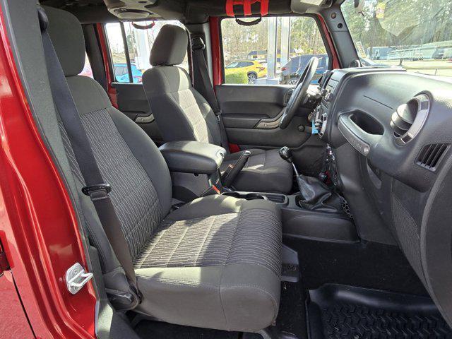 used 2012 Jeep Wrangler Unlimited car, priced at $14,887