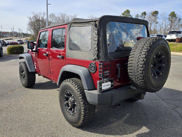 used 2012 Jeep Wrangler Unlimited car, priced at $14,887