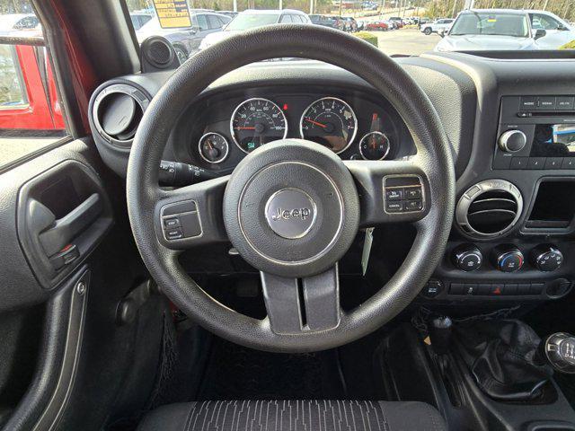 used 2012 Jeep Wrangler Unlimited car, priced at $14,887