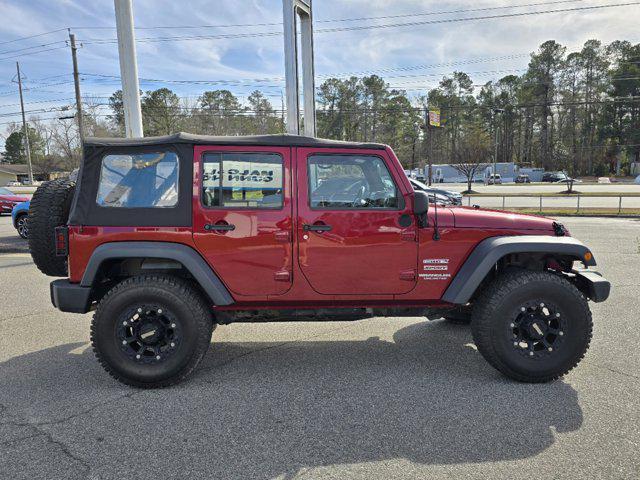 used 2012 Jeep Wrangler Unlimited car, priced at $14,887